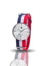 Charger l&#39;image dans la galerie, LIP Dauphine Tricolore Quartz 38MM  Cadran blanc 671439
