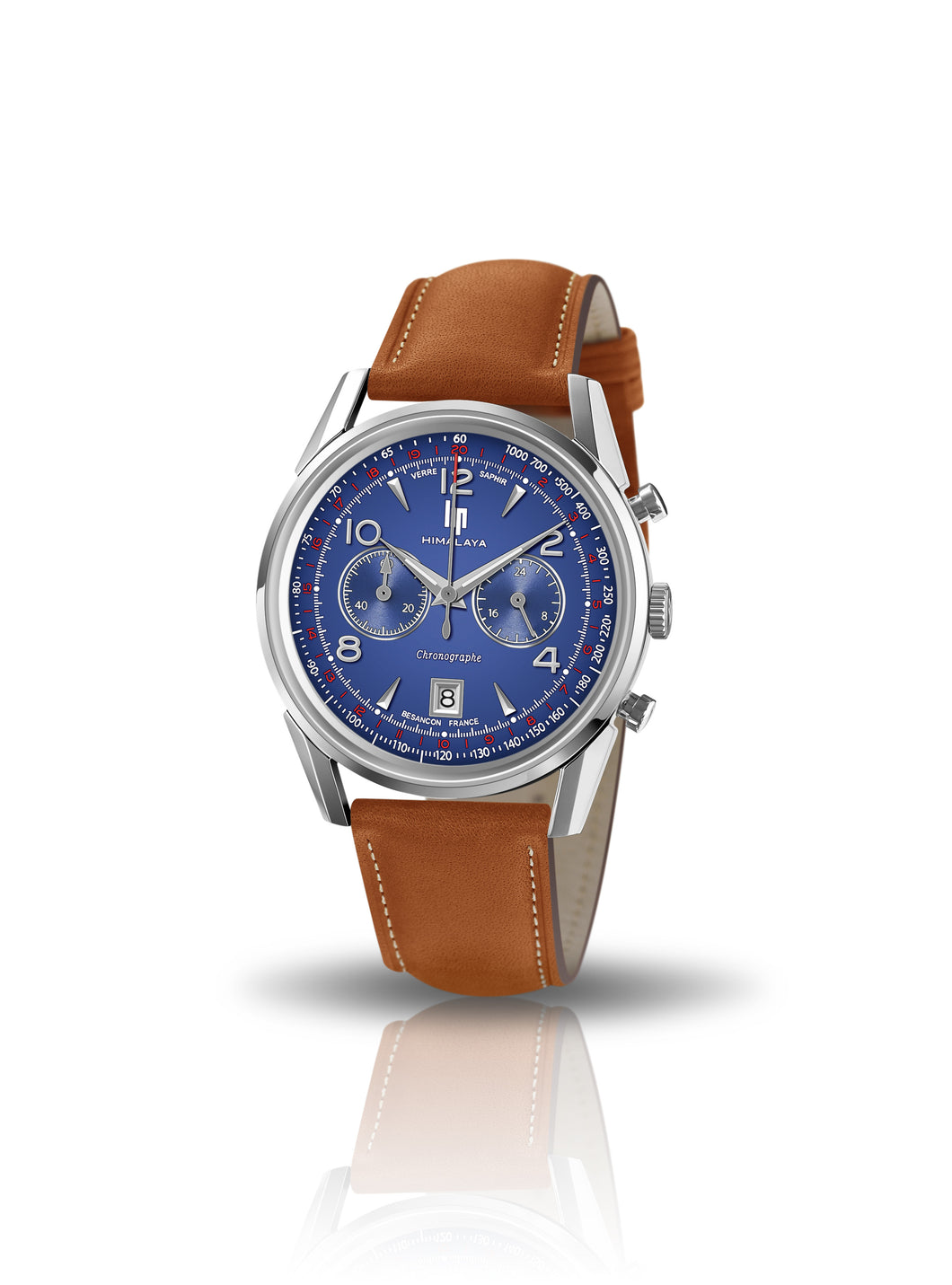 LIP HIMALAYA SAPHIR 40 MM QUARTZ CHRONO ( 671597)