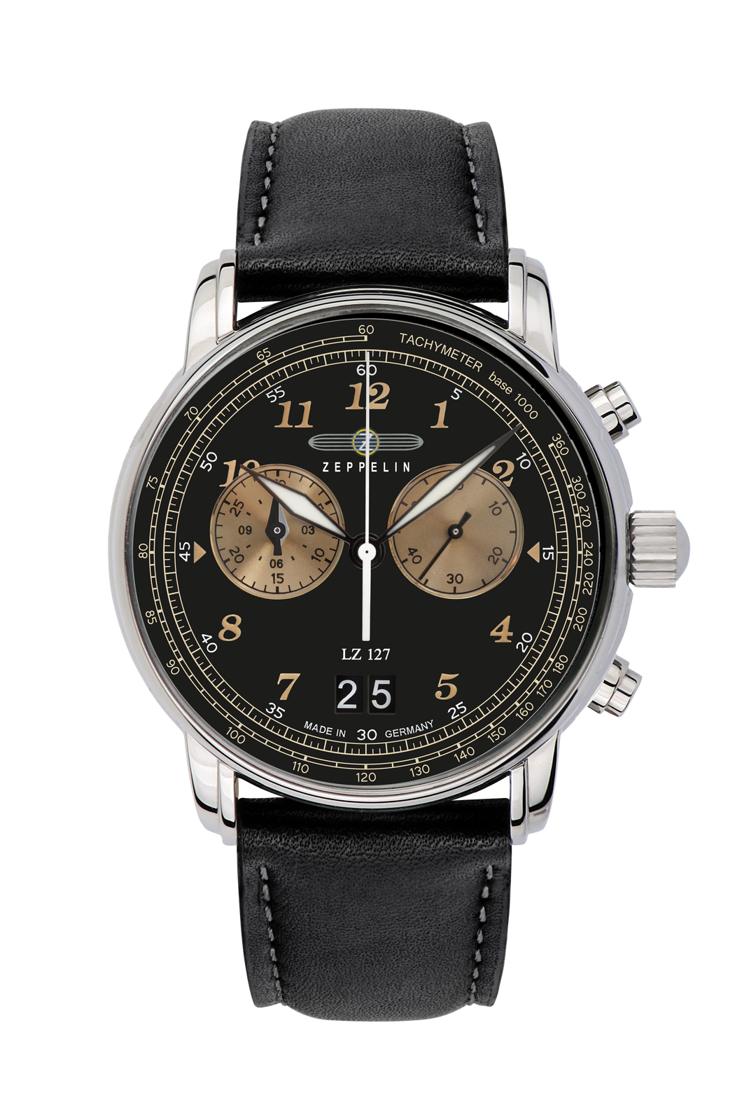 ZEPPELIN LZ 127 GRAF CHRONOGRAPHE QUARTZ 40 MM 8684-2